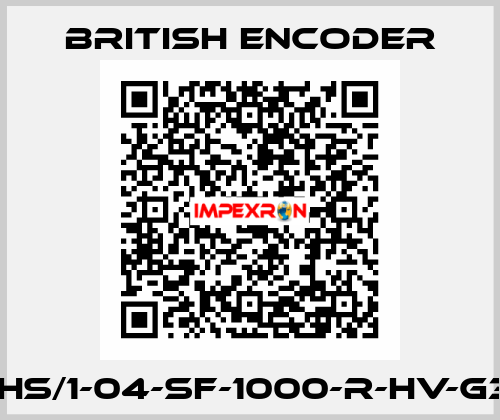 755HS/1-04-SF-1000-R-HV-G3-HT British Encoder