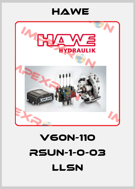 V60N-110 RSUN-1-0-03 LLSN Hawe