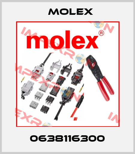 0638116300 Molex