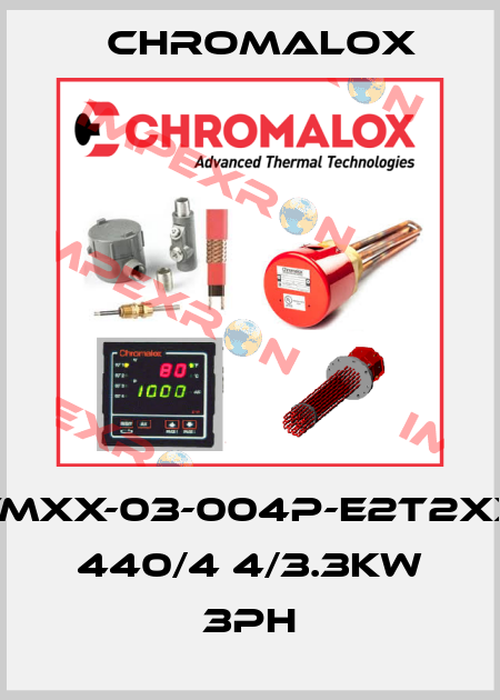 TMXX-03-004P-E2T2XX 440/4 4/3.3KW 3PH Chromalox