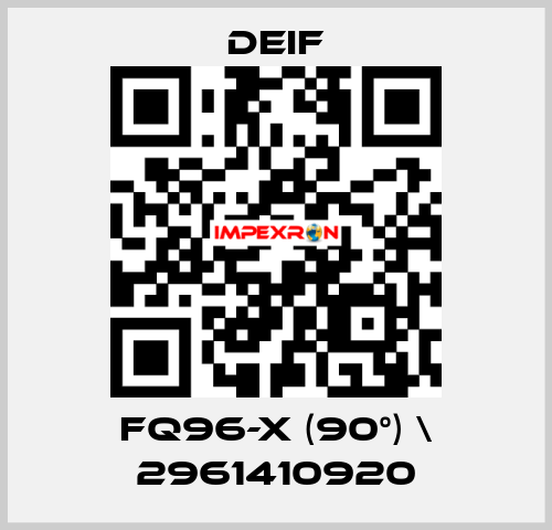 FQ96-x (90°) \ 2961410920 Deif