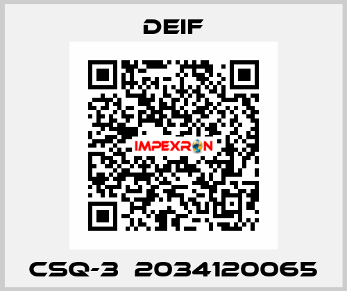 CSQ-3  2034120065 Deif