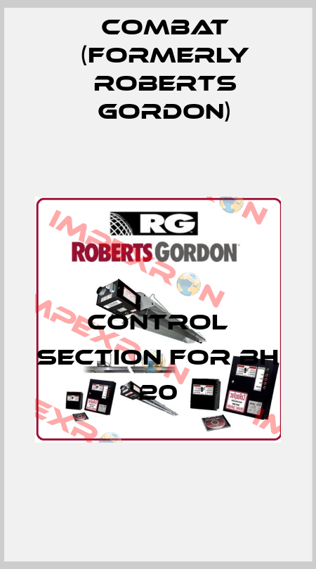 Control section for BH 20 Combat (formerly Roberts Gordon)