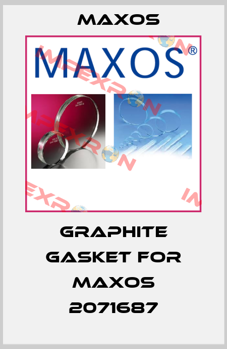 Graphite gasket for Maxos 2071687 Maxos