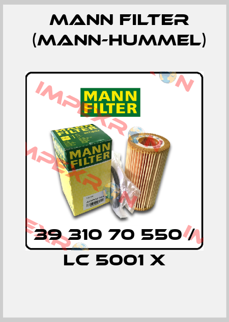 39 310 70 550 / LC 5001 x Mann Filter (Mann-Hummel)