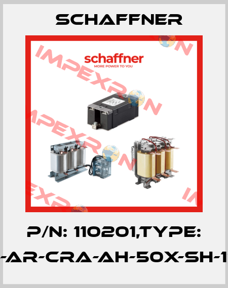 P/N: 110201,Type: CET4-AR-CRA-AH-50X-SH-110201 Schaffner