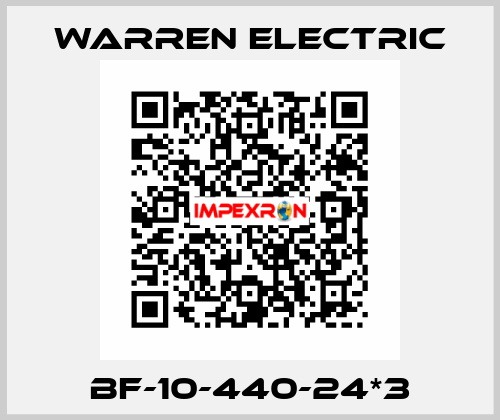 BF-10-440-24*3 WARREN ELECTRIC
