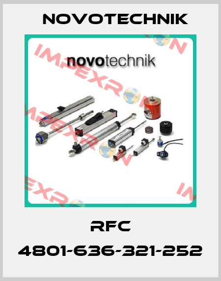 RFC 4801-636-321-252 Novotechnik