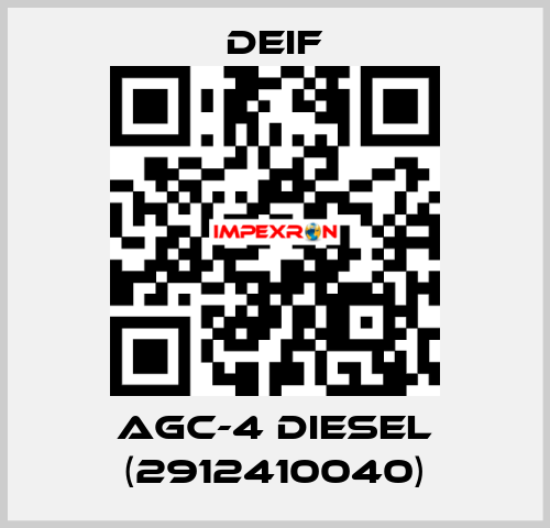 AGC-4 Diesel (2912410040) Deif