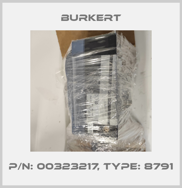 P/N: 00323217, Type: 8791 Burkert