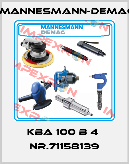 KBA 100 B 4  Nr.71158139 Mannesmann-Demag