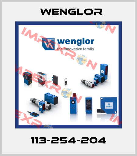 113-254-204 Wenglor