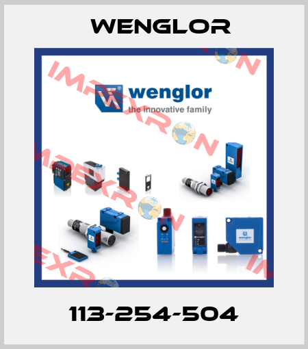 113-254-504 Wenglor