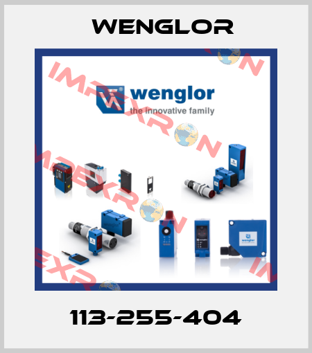 113-255-404 Wenglor