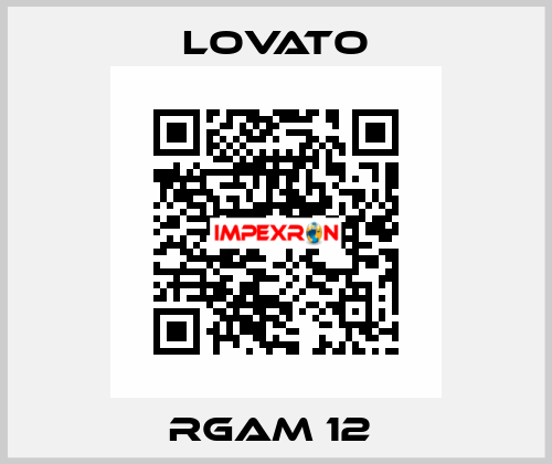 RGAM 12  Lovato