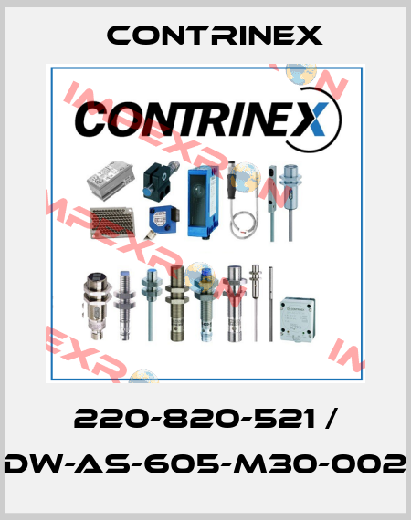 220-820-521 / DW-AS-605-M30-002 Contrinex