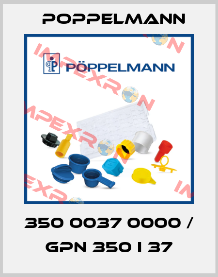 350 0037 0000 / GPN 350 I 37 Poppelmann