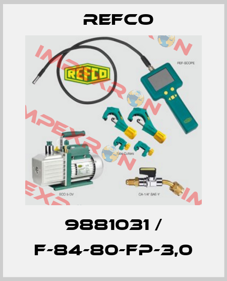 9881031 / F-84-80-FP-3,0 Refco