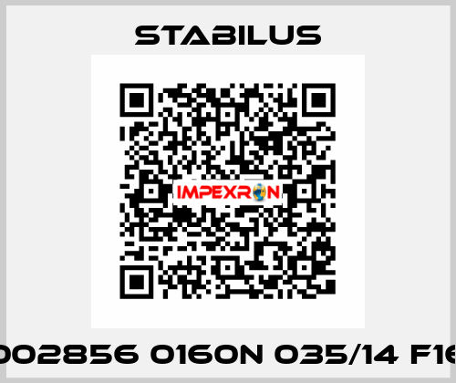 002856 0160N 035/14 F16 Stabilus