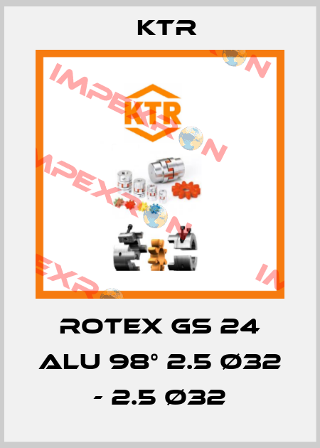 ROTEX GS 24 Alu 98° 2.5 Ø32 - 2.5 Ø32 KTR
