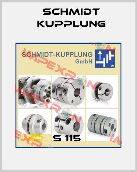 S 115  Schmidt Kupplung