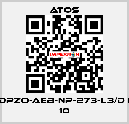 DPZO-AEB-NP-273-L3/D I 10 Atos