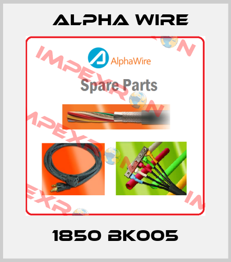 1850 BK005 Alpha Wire
