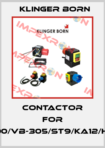 contactor for K700/VB-305/ST9/KA12/HVG Klinger Born