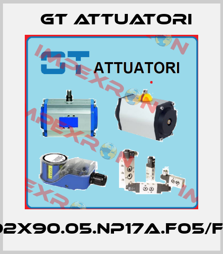 GTKB.92x90.05.NP17A.F05/F07.000 GT Attuatori
