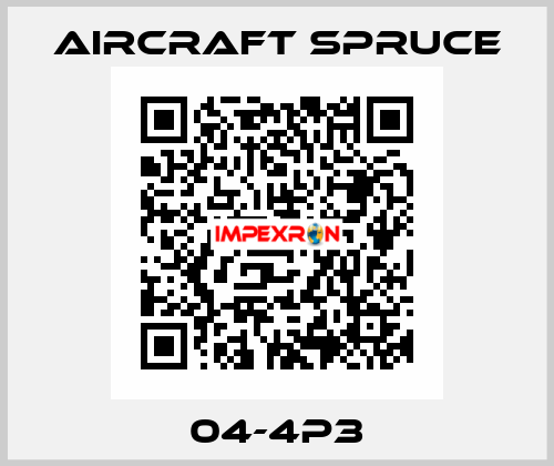 04-4P3 Aircraft Spruce
