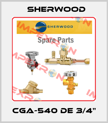  CGA-540 de 3/4" Sherwood
