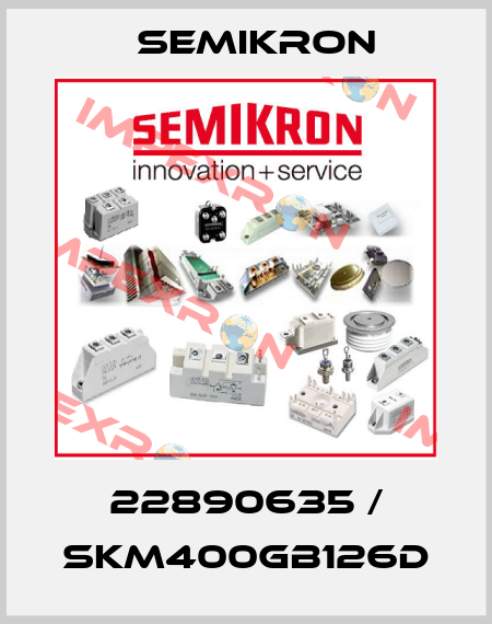 22890635 / SKM400GB126D Semikron