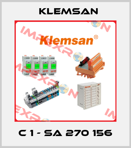 C 1 - SA 270 156 Klemsan