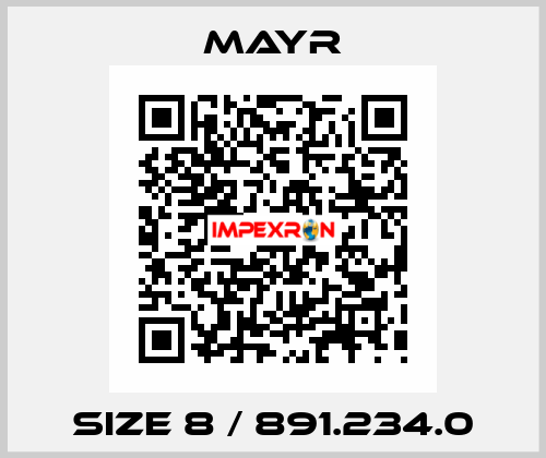 Size 8 / 891.234.0 Mayr