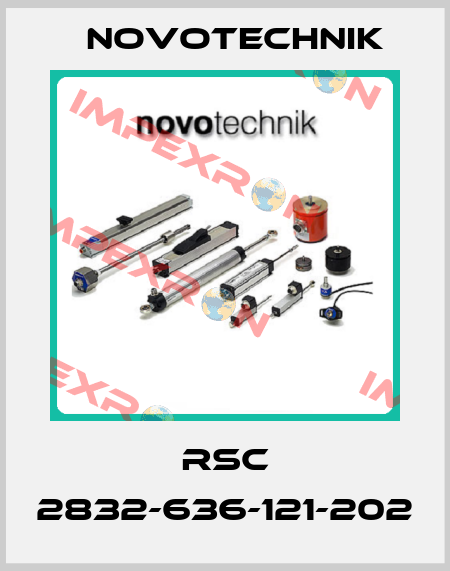 RSC 2832-636-121-202 Novotechnik