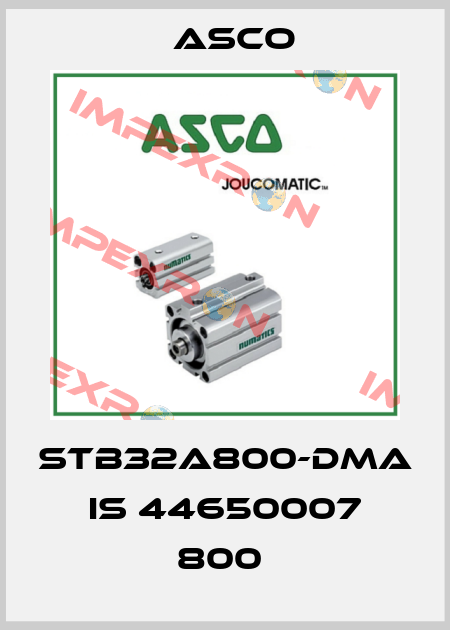 STB32A800-DMA IS 44650007 800  Asco