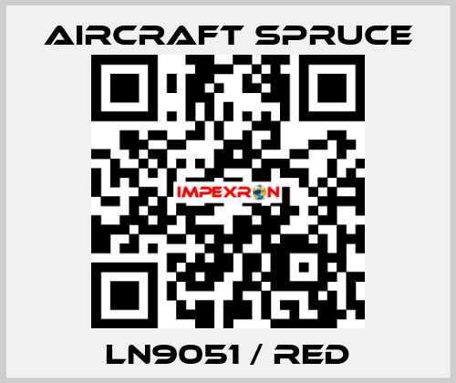 LN9051 / red Aircraft Spruce