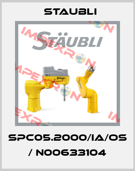 SPC05.2000/IA/OS / N00633104 Staubli