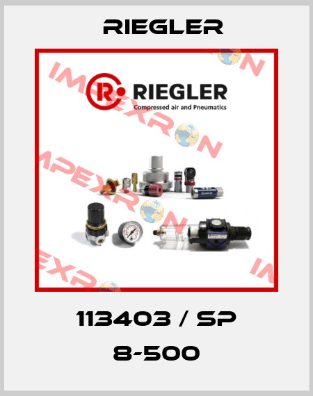 113403 / SP 8-500 Riegler