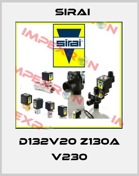 D132V20 Z130A V230 Sirai