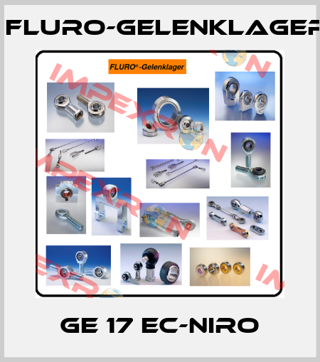 GE 17 EC-NIRO FLURO-Gelenklager