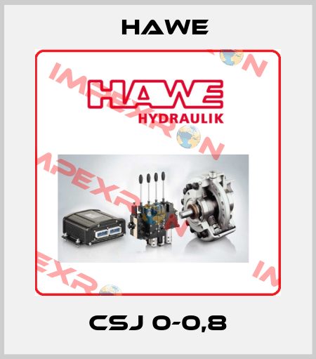 CSJ 0-0,8 Hawe