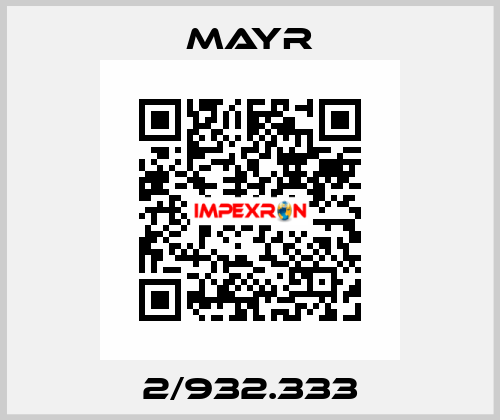 2/932.333 Mayr