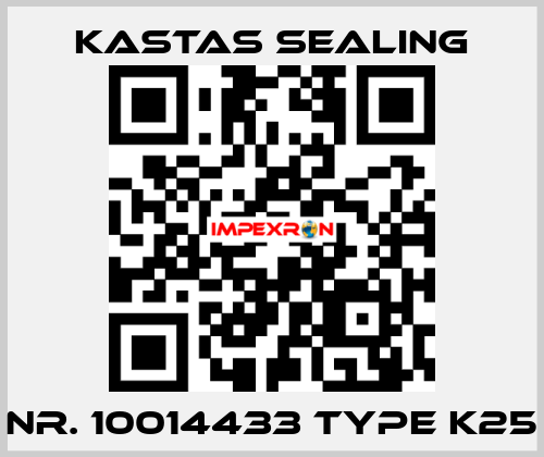 Nr. 10014433 Type K25 Kastas Sealing