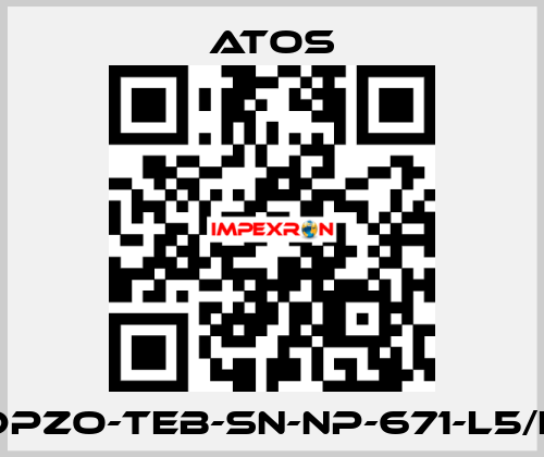 DPZO-TEB-SN-NP-671-L5/E Atos