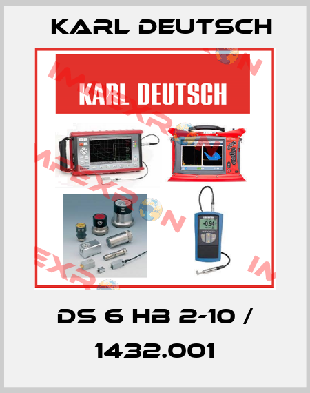 DS 6 HB 2-10 / 1432.001 Karl Deutsch