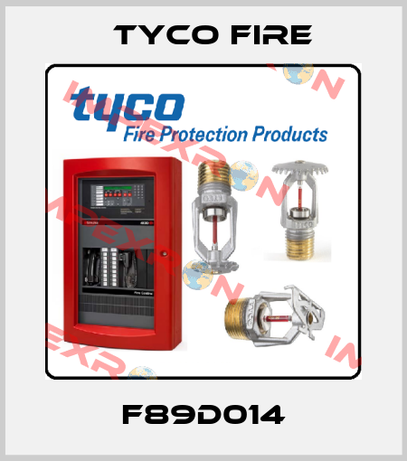 F89D014 Tyco Fire