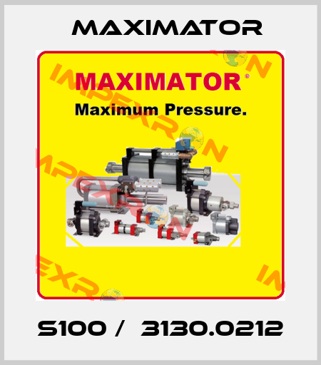 S100 /  3130.0212 Maximator