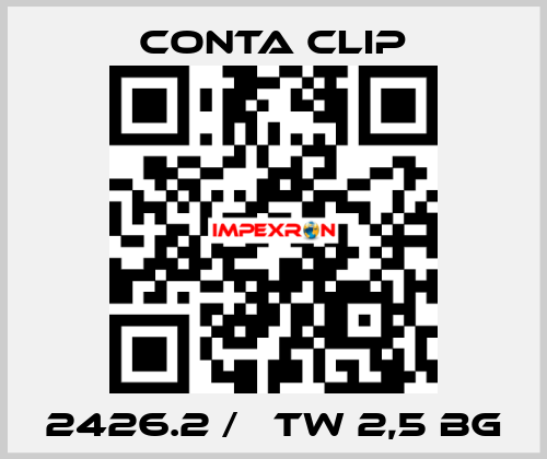 2426.2 /   TW 2,5 BG Conta Clip