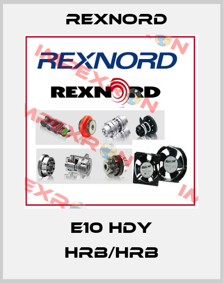 E10 HDY HRB/HRB Rexnord